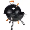 Image de Spetebo Mini Barbecue sphérique pour Pique-Nique Noir