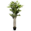 Image de Plante artificielle en bambou dans un pot de fleurs, 150 cm, arbre décoratif d'intérieur