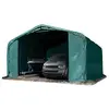 Image de Wikinger Tente-Garage 6x6 m Tente de Stockage carport Porte d'env. 4,1x2,9 m pour Bateaux, Campeur, Tracteur, Vert