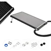 Image de AREBOS Chauffe-Piscine Solaire, 110 x 65 x 7,5 cm Chauffage Solaire pour Piscine, capacité jusqu'à 15 litres, débit jusqu'à 10.000 L/h, raccord de Tuyau Ø 32/38 mm, matériel de Montage Inclus
