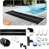 Image de AREBOS Chauffe-Eau Solaire | Capteur Solaire | Chauffe-Piscine |Tapis Solaire | Absorbeur Solaire | 300 x 66cm | Plastique résistant aux UV | INCL. Ensemble de dérivation