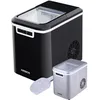 Image de Arebos Machine à glaçons | 12 kg / 24 h | 10-15 minutes de production | 2 tailles de glaçons | Réservoir d'eau de 2,2 litres | Machine à glaçons | Silencieuse | Fonction autonettoyante | Noir