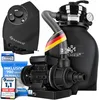 Image de KESSER® Filtre à sable | Filtration à sable | Balles filtrantes de 700 g, remplacent 25 kg de sable filtrant | Filtre de piscine 10 m /h | Système de filtration | Réservoir filtrant pour piscine, noir