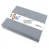 Image de tiSsi® Drap-housse gris pour matelas de parc Moritz env. 85 x 95 cm
