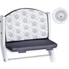 Image de tiSsi® Coussin de siège/réducteur de siège chaise haute gris lions