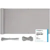 Image de Sekey Brise-Vue pour Balcon Couverture de confidentialité Écran Polyster Vent Protection UV Opaque Résistant aux Intempéries, avec Attaches de câble et Cordons, 90 x 300cm Gris Clair