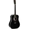 Image de Sigma Guitars Custom SDR-42 Nashville guitare folk D-14 avec caisse massive + étui souple