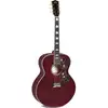 Image de Sigma Guitars GJA-SG200 Translucent Wine Red guitare électro-acoustique folk avec housse