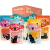Image de Lucky Lou Lifestage Tasty Mix Lot de 6 boîtes de nourriture humide pour chat 125 g x 6   Nourriture humide pour chat avec beaucoup de protéines   Sans céréales et sans sucre (Tasty Mix)