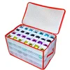 Image de Spetebo Boîte de rangement pliable XL pour boules de Noël - Pour 112 boules - Boîte de rangement pour décorations de Noël