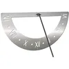 Image de DanDiBo 96206 Horloge solaire orientable en acier inoxydable pour le mur 70 cm