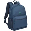 Image de Rivacase 5563 18 litres Sac à dos pour ordinateur portable avec poches cachées Sac à dos moderne pour étudiants, voyageurs, bleu