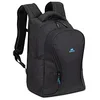 Image de Rivacase Sac à dos moderne pour ordinateur portable 14" - 22 litres - Pour étudiants, voyageurs - Noir, Noir