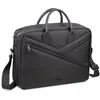 Image de Rivacase ECO Sacoche pour ordinateur portable, multifonctionnelle, imperméable, pour homme et femme, porte-documents pour affaires, voyages, université, noir, Noir , 15,6 Zoll