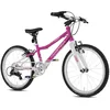 Image de PROMETHEUS BICYCLES Pro Velo 20 Pouces Fille | Vélo 20 Pouces Fille | Vélo Enfant de 6 Ans | Premium Velo Fille 20 Pouces Rose | Super léger | 7 Vitesses Microshift | Rose Blanc
