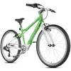 Image de PROMETHEUS BICYCLES Vélo Pro 24" pour garçon et fille | Vélo de qualité supérieure 24" en aluminium super léger | 8 vitesses SRAM X4 | Vert et blanc