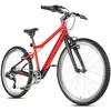 Image de PROMETHEUS BICYCLES PRO Vélo 24 pouces pour garçon et fille | Vélo de qualité supérieure pour enfant 24" garçon à partir de 7 ans Super léger | 8 vitesses SRAM X4 | Rouge Noir
