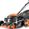 Image de FUXTEC Tondeuse Thermique FX-RM5196eSPRO, Largeur De Coupe 51cm, Vitesse Réglable, Démarrage Électrique, Système Autotracté, Fonction Mulching, Réglage Central De Hauteur, Bac Ramassage 60L