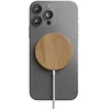 Image de Woodcessories - Chargeur magnétique en Bois Compatible avec MagSafe | Chargeur sans Fil en Bois avec Tous Les terminaux compatibles Qi (Chêne)