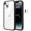 Image de Woodcessories - Housse Transparente Compatible avec Coque iPhone 14 Plus Transparente, Noir, Durable