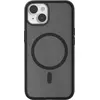 Image de Coque bumper WOODCESSORIES iPhone 14 Plus transparent noir MagSafe