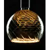Image de SEGULA globe flottant LED G200 E27 6 W twist fumé
