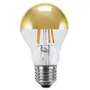 Image de LED Segula LED Glühlampe Spiegelkopf Gold 55488 E27 N/A Puissance: 3.2 W blanc chaud N/A 4 kWh/1000h