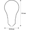 Image de Segula LED Fire Flame Line E27 0,8 W ampoule à incandescence claire 1800 K
