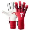 Image de T1TAN Red Beast 3.0 - Gants de Gardien de But avec Protection des Doigts - Gants de Football pour Jeunes & Adultes, Unisexe - Negative Cut et 4mm Gecko Grip - Taille 7
