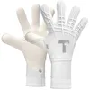Image de T1TAN White Beast 3.0 - Gants de Gardien de But avec Protection des Doigts - Gants de Football pour Jeunes & Adultes, Unisexe - Negative Cut et 4mm Gecko Grip - Taille 7