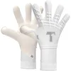 Image de T1TAN White Beast 3.0 - Gants de Gardien de But avec Protection des Doigts - Gants de Football pour Jeunes & Adultes, Unisexe - Negative Cut et 4mm Gecko Grip - Taille 10