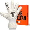 Image de T1TAN Classic White-Out Junior - Gants de Gardien de But Enfant - sans Protection des Doigts - Gants de Football pour Gardien de But - Taille 3