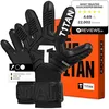 Image de T1TAN Classic 1.0 Black-Out - Gants de Gardien de But - sans Protection des Doigts - Gants de Football pour Gardiens de But - Taille 11