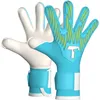 Image de T1TAN Rebel 2.0 Sky Blue Junior - Gants de Gardien de Foot Enfant - Gants de Football pour Gardiens de But - sans Protection des Doigts - Taille 4
