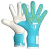 Image de T1TAN Rebel 2.0 Sky Blue Junior (FP) - Gants de Gardien de Foot Enfant - Gants de Football pour Gardiens de But - avec Protection des Doigts - Taille 4