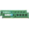 Image de BRAINZAP Lot de 2 barrettes de mémoire RAM DDR3 DIMM PC3-10600U 2Rx8 1333 MHz 1,5 V CL9 4 Go (2 x 2 Go)