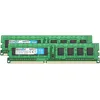 Image de BRAINZAP Lot de 2 barrettes de mémoire RAM DDR3 DIMM PC3-8500U 2Rx8 1066 MHz 1,5 V CL7 4 Go (2 x 2 Go)