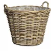 Image de Spetebo Panier à plantes, en osier naturel, 45 cm, pour jardin, balcon, terrasse