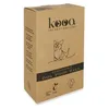 Image de kooa - Sacs à déjections canines compostables | pour chiens | en amidon de maïs | matériau solide | ligne de séparation perforée pour une déchirure facile | sans parfum | Dimensions : 19,5 x 34 cm |
