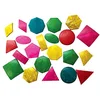 Image de EDUPLAY 370156 Lot de 22 moules géo en coquille de noix de coco Multicolore