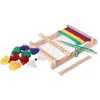 Image de Eduplay jouet de tissage - petit métier à tisser avec fil et bobine en bois