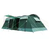 Image de Skandika Tente Tunnel Montana 8 Personnes | Tente de Camping avec/sans Tapis de Sol Cousu, avec/sans Technologie Sleeper, 3-4 cabines de Couchage, Colonne d'eau 5000 mm (Vert | Sleeper)