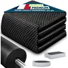 Image de tillvex® Bâche Solaire de Piscine, 400 µm, Ronde, Ø 400 cm, Film Thermique à découper, pour réchauffer l'eau de la Piscine