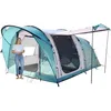 Image de Skandika Tente Tunnel Egersund pour 3/5/7 Personnes | Tente de Camping avec/sans Technologie Sleeper, Tapis de Sol Cousu, Hauteur 2m, Colonne d'eau de 5000 mm (3 Personnes | Sleeper Protect)