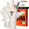 Image de T1TAN Legend White-Out Professionnels Gants de Gardien de But pour entraînement et matchs, Enfants et Adultes, Latex, fabriqués en Allemagne - Taille 8