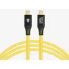 Image de CobraTether Câble USB-C vers USB-C, 10 m, Jaune