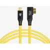 Image de CobraTether Câble USB-C vers Micro-B 90°, 5 m, Jaune