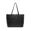 Image de MISAKO Watty Sac shopper avec détails métalliques female - Watty Noir 30 X 44 X 15 cm