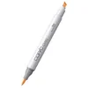 Image de COPIC Ciao E51, Milky White, marqueur twin avec une pointe moyenne et une pointe pinceau