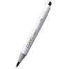 Image de COPIC Ciao E57, Light Walnut, marqueur twin avec une pointe moyenne et une pointe pinceau